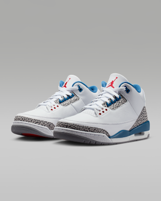 シューズ(男性用) Nike Air Jordan 3 RETRO OG TRUE BLUE Air Jordan 3 Retro 
